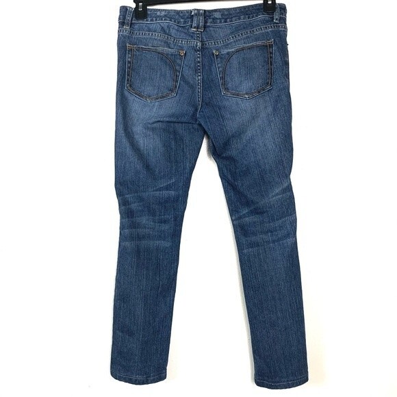 The Limited Blue Slightly Distressed Women's Jean Pants Size 8 - Picture 3 of 9